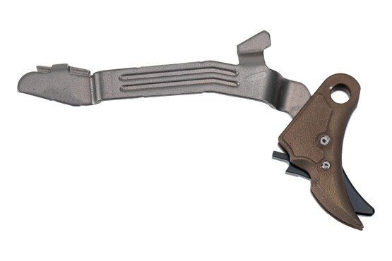 Overwatch Precision Glock 42 FALX Trigger in FDE/Black